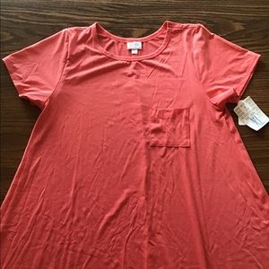 NWT LLR Carly in solid coral